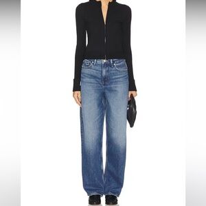 Good American Good Barrel Jeans in Indigo740 size 27 | 4 US